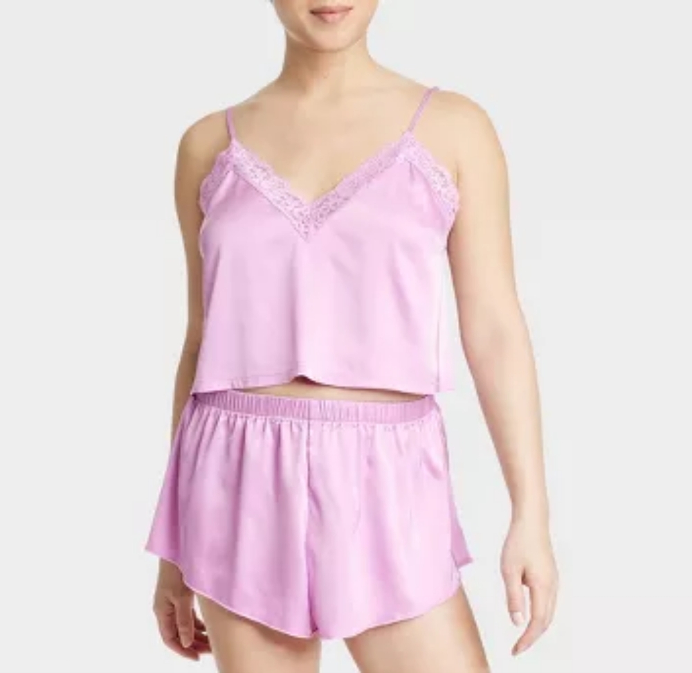 NEW Colsie Purple Pj Shorts - Picture 2 of 3